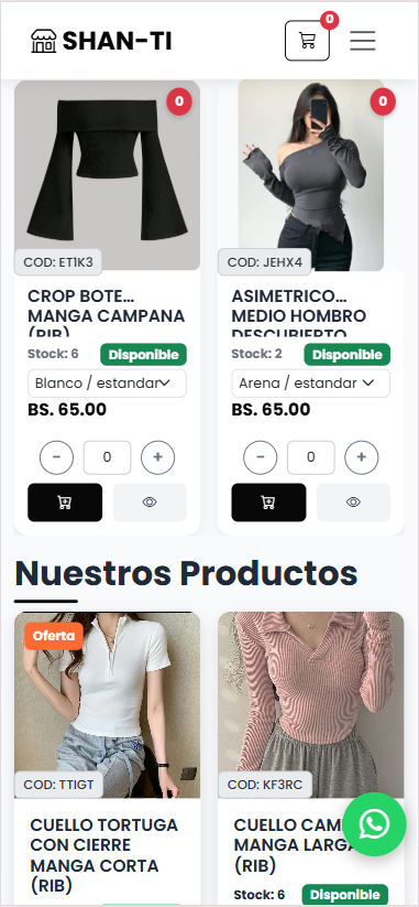 Carrito de compras
